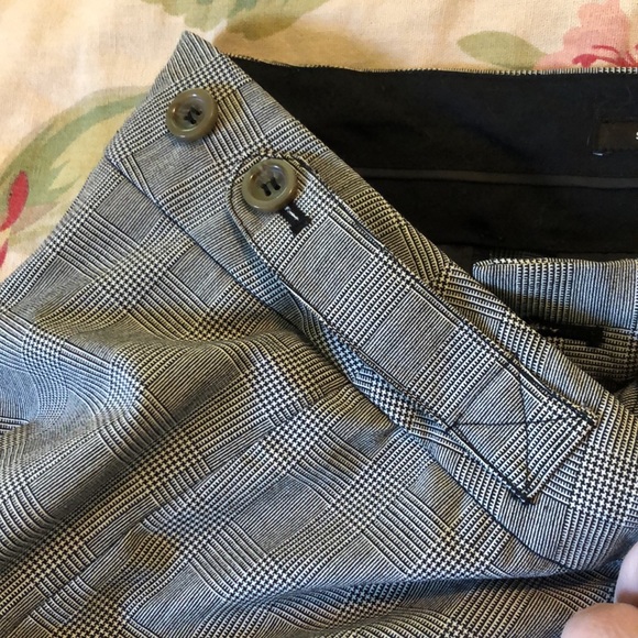 JONES NEW YORK Size 18W Glen Plaid Square FlatFront Wool Spandex Career $119NEW - Picture 15 of 16